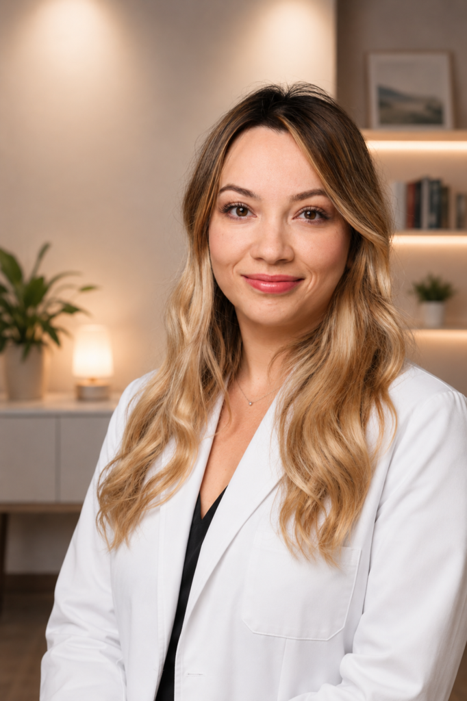 Ezgi Öztaş-Sevimli, Fachärztin für Psychiatrie und Psychotherapie in ihrer Praxis in Hannover